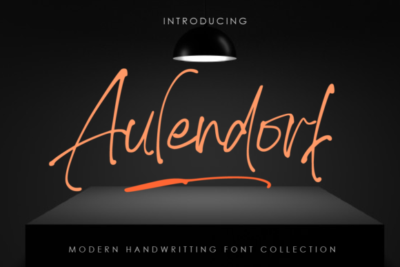 Aulendorf: A Script Amp Typeface for Real-World Branding