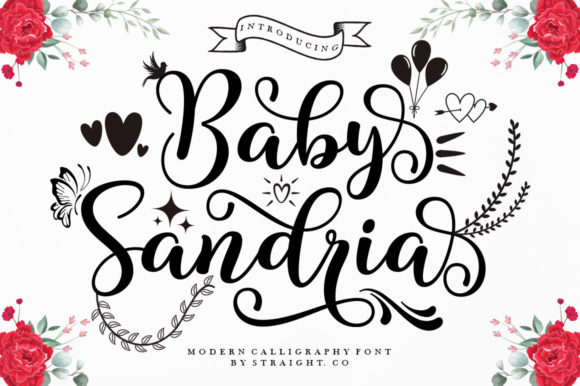 Baby Sandria: The Elegant Handwritten Font for Modern Branding