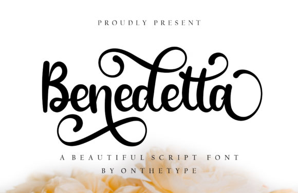 Benedetta: The Elegant Script Typeface That Elevates Small Business Branding