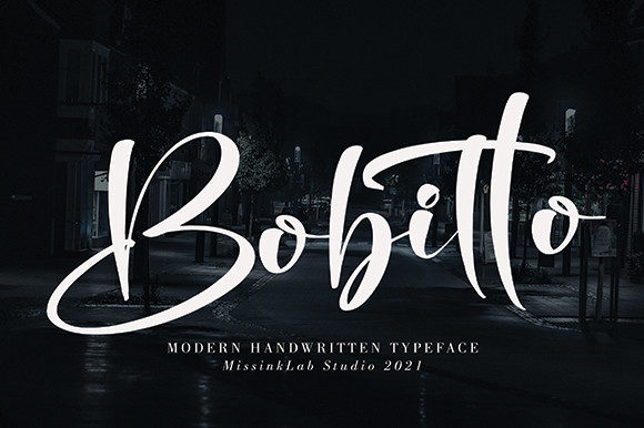 Bobitto: The Handwritten Typeface That Elevates Your Brand Story