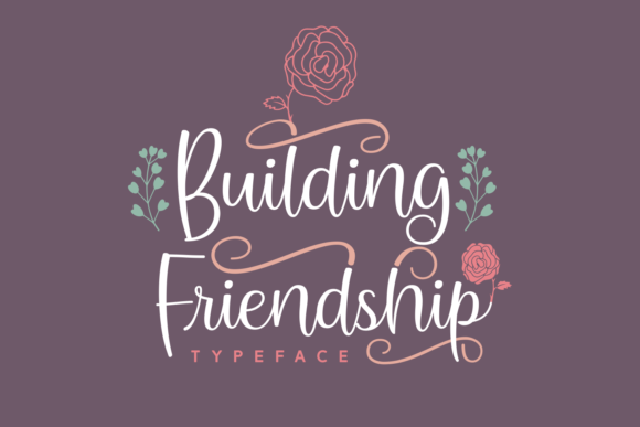 Building Friendship: The Perfect Handwritten Font for Modern Web Design