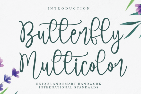 Butterfly Multicolor: A Versatile Typeface for Modern Campaigns