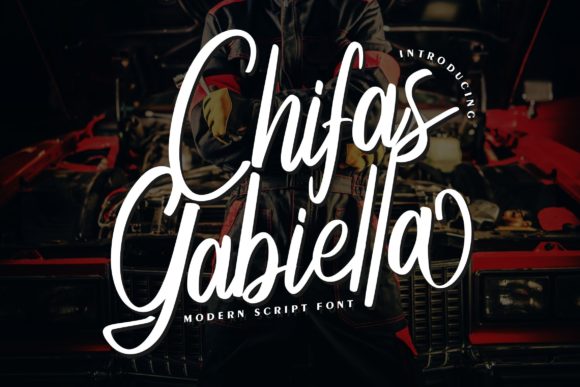 Chifas Gabiella: The Elegant Handwritten Typeface for Editorial Design