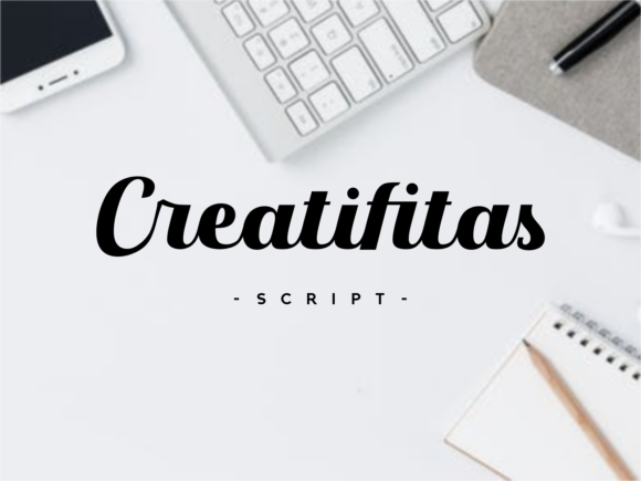 Creatifitas: The Handwritten Typeface for Editorial Elegance