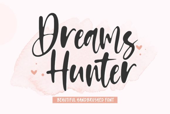 Dreams Hunter: The Script Font That Elevates Your Brand Identity