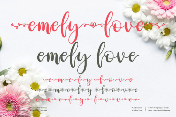 Emely Love: A Premium Handwritten Typeface for Campaign Design