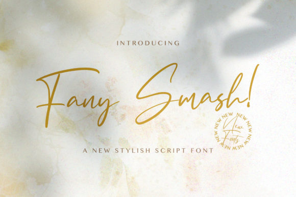 Fany Smash: The Handwritten Typeface That Elevates Campaign Visuals