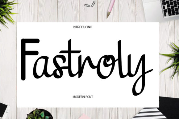 Fastroly: The Premium Script Font for Polished Brand Identity