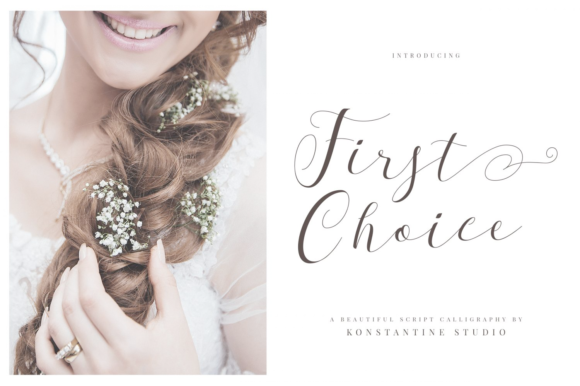 First Choice: The Perfect Typeface to Elevate Your Brand Identity