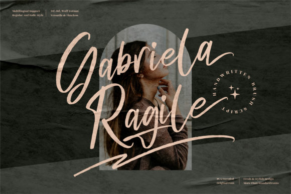 Gabriela Ragile: The Script Typeface That Elevates Campaign Visuals