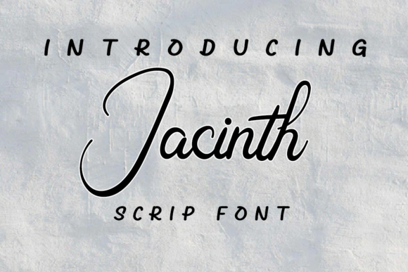 Jacinth: The Elegant Script Font for Small Business Branding