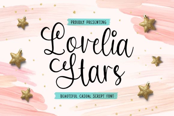Lovelia Stars: The Perfect Handwritten Typeface for Modern Web Design