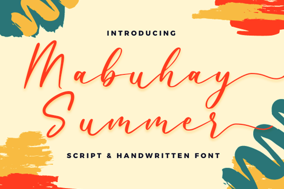 Mabuhay Summer: The Handwritten Typeface for Modern Web Design