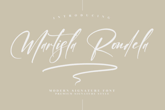 Martisla Rondela: A Handwritten Typeface for Editorial Identity