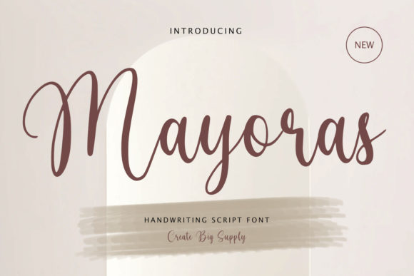 Mayoras: The Handwritten Typeface That Elevates Editorial Design