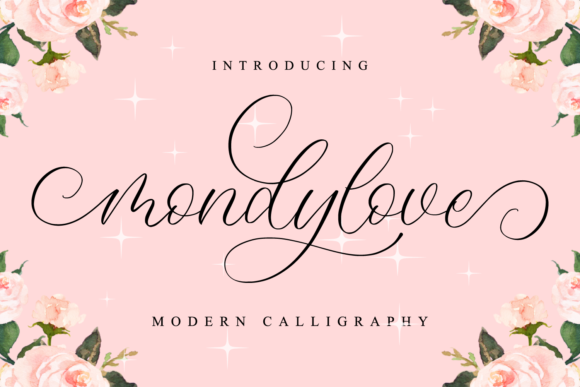 Mondylove: The Handwritten Typeface for Elegant Editorial Design