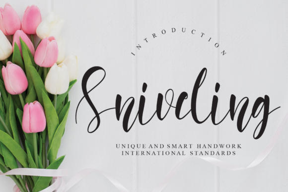 Sniveling: The Handwritten Typeface That Brings Editorial Design to Life