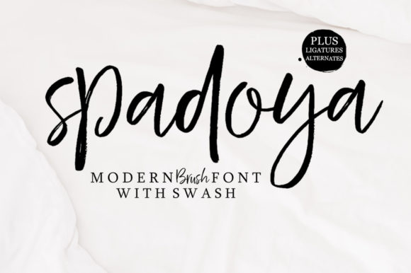 Spadoya: The Handwritten Typeface That Elevates Small Business Branding