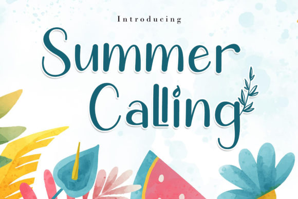 Summer Calling: The Handwritten Typeface for Editorial Calm
