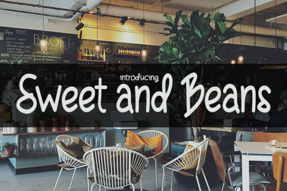 Sweet and Beans: A Delightful Script Typeface for Modern Web Design