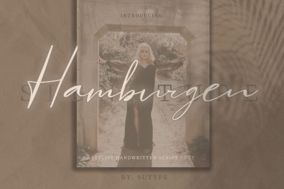 Upgrade Your Brand with Hamburgen Signature Typeface