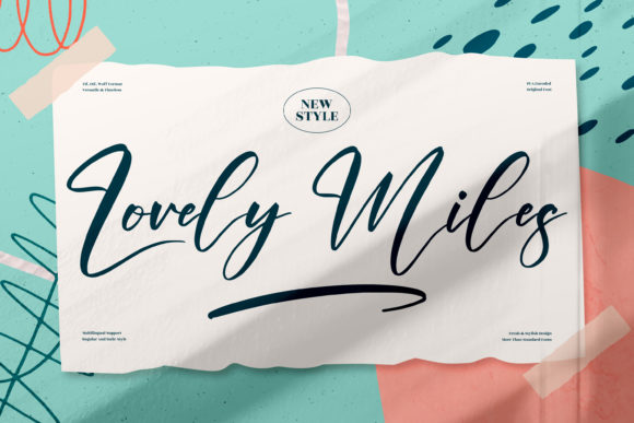 Why Lovely Miles Is the Perfect Handwritten Font for Your Brand Identity